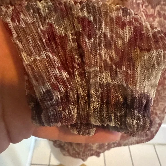 Joie Sheer Blouse- Medium - Picture 5 of 10